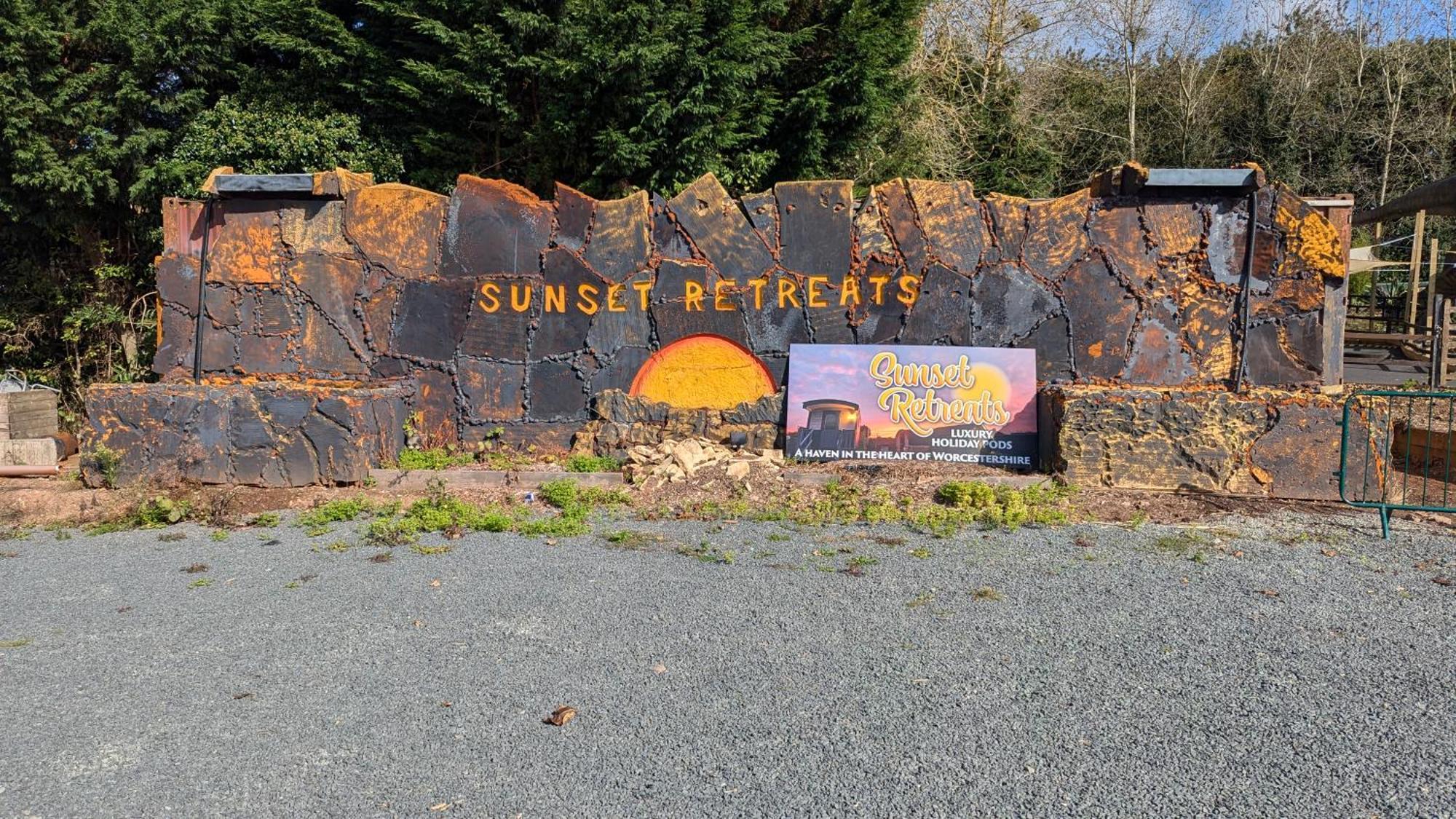 Villa Sunset Retreats The Double Hobbit Worcester Exterior foto